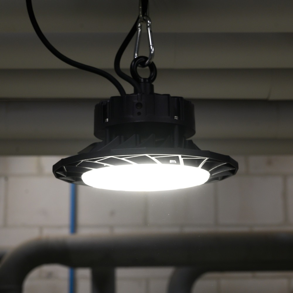 Produktabbildung Nr. 6: LED Hallen-Pendelbeleuchtung - 150W 19500lm 4000K IP65 - Samsung LED - Lifud Netzteil