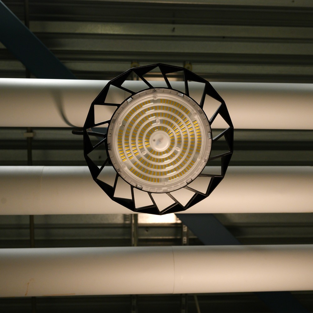 Produktabbildung Nr. 8: LED Hallen-Pendelbeleuchtung - 150W 19500lm 4000K IP65 - Samsung LED - Lifud Netzteil