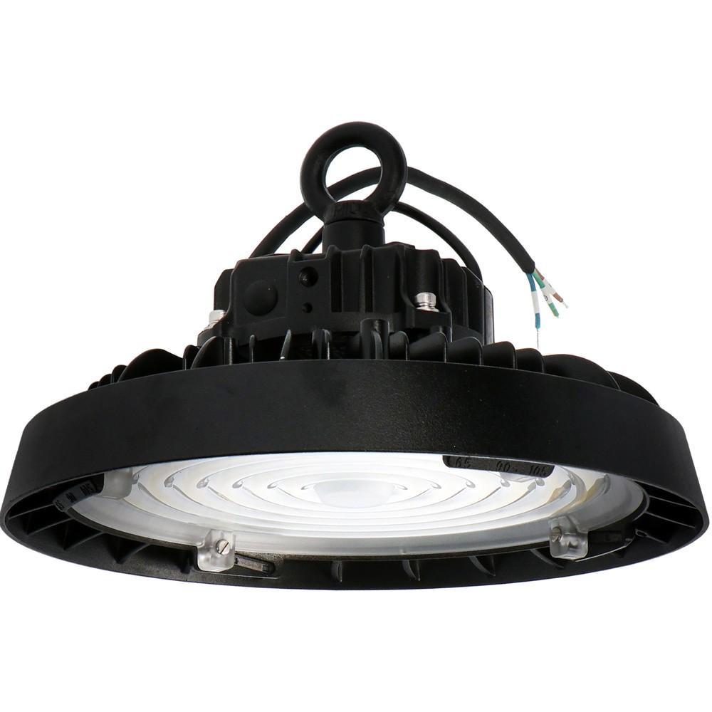 Produktabbildung: LED Hallen-Pendelbeleuchtung - 160W 25000lm 5000K IP65 - LumiLEDs (Philips) LED - Lifud Netzteil