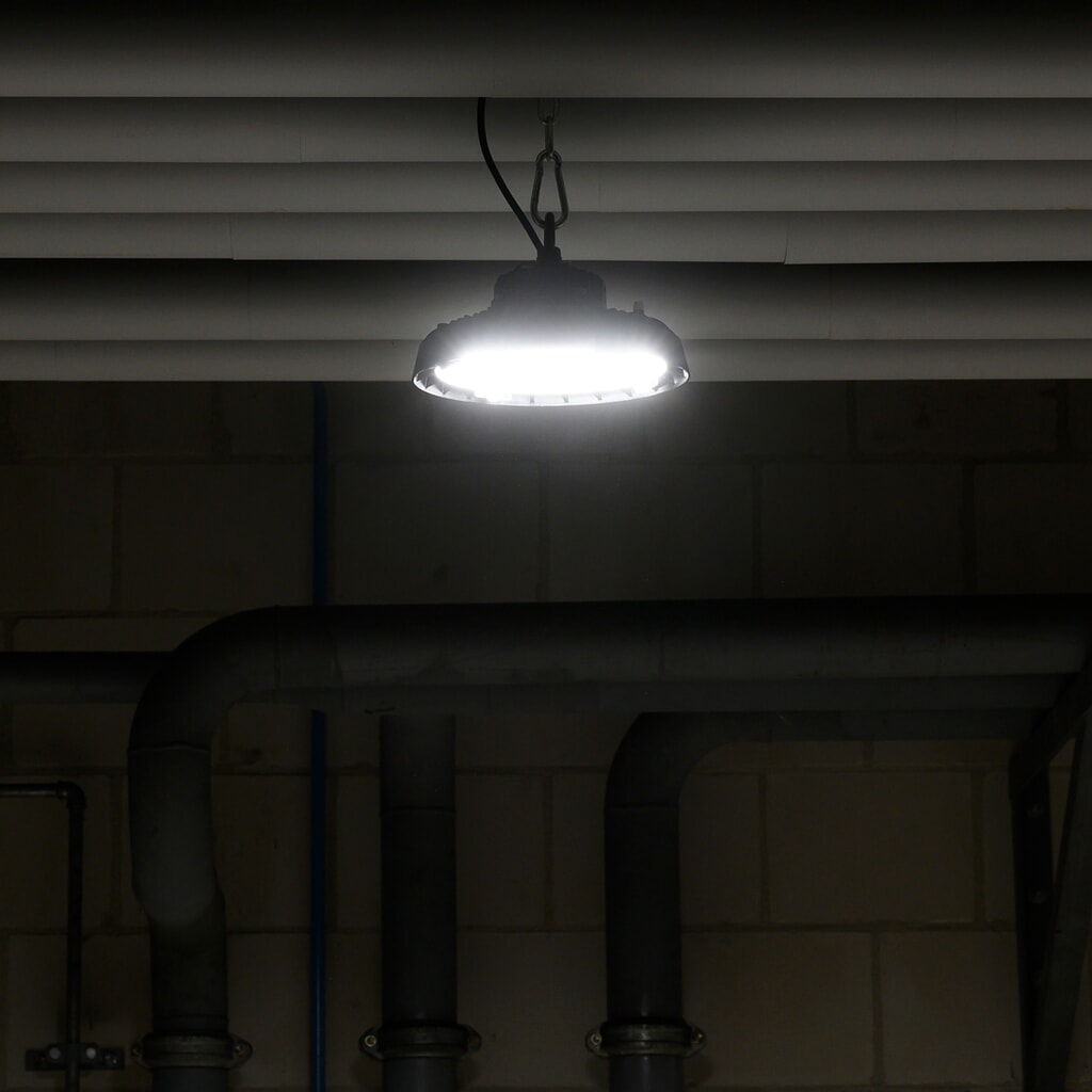 Produktabbildung Nr. 4: LED Hallen-Pendelbeleuchtung - 160W 25000lm 5000K IP65 - LumiLEDs (Philips) LED - Lifud Netzteil
