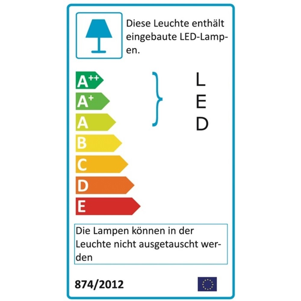 Produktabbildung Nr. 5: LED-Lupenleuchte Glaslinse 190,5mm (7,5 ") Tischklemme weiß Abdeckung,ecki. Kopf