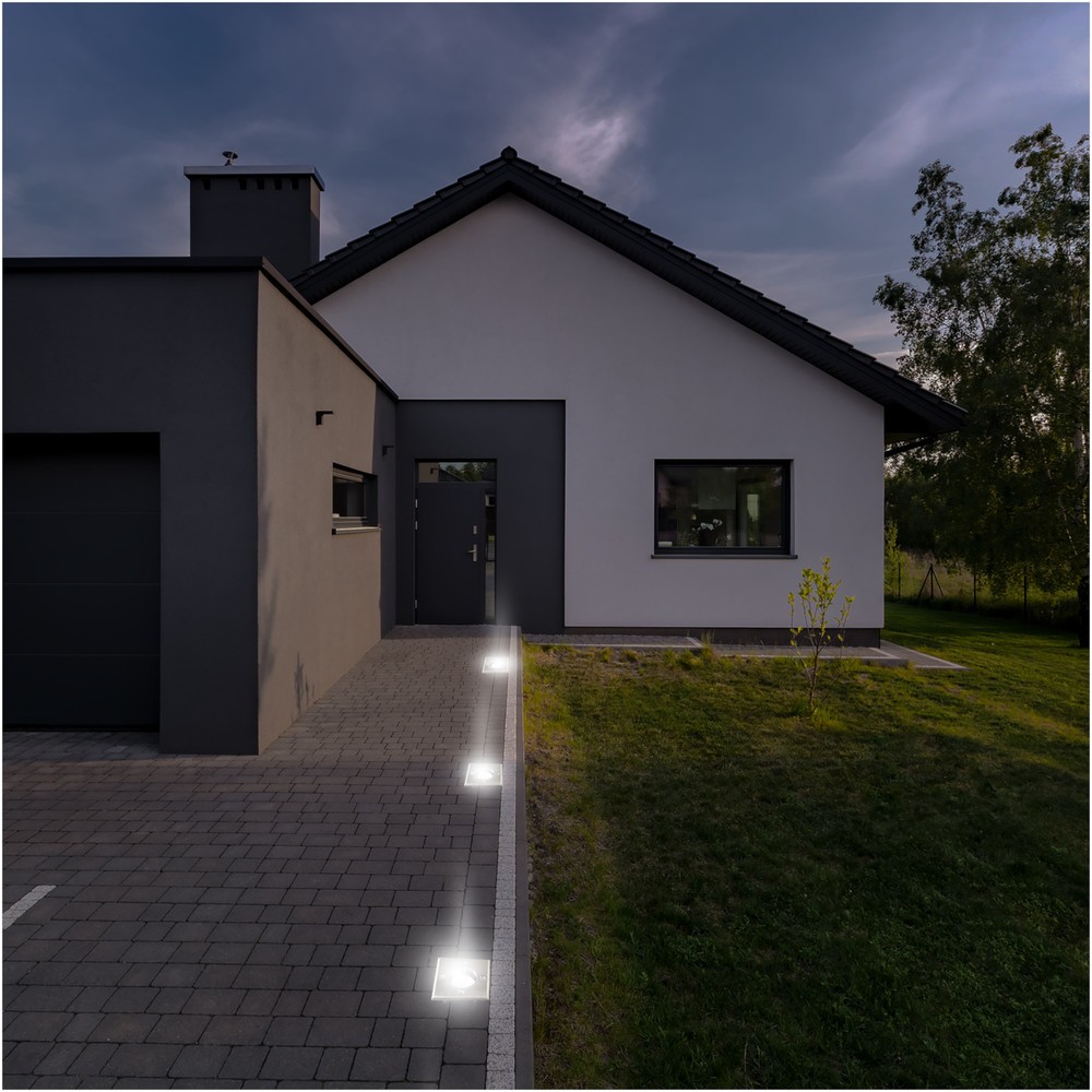 Produktabbildung Nr. 9: LED Outdoor-Einbaustrahler Athene - 1xGU10 IP67 - rostfreier Stahl