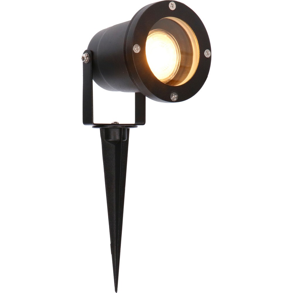 Produktabbildung: LED Outdoor-Einbaustrahler Samara - 1xGU10 IP54 - schwarz