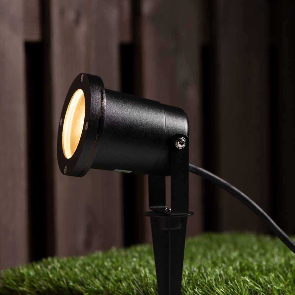 Produktabbildung Nr. 3: LED Outdoor-Einbaustrahler Samara - 1xGU10 IP54 - schwarz
