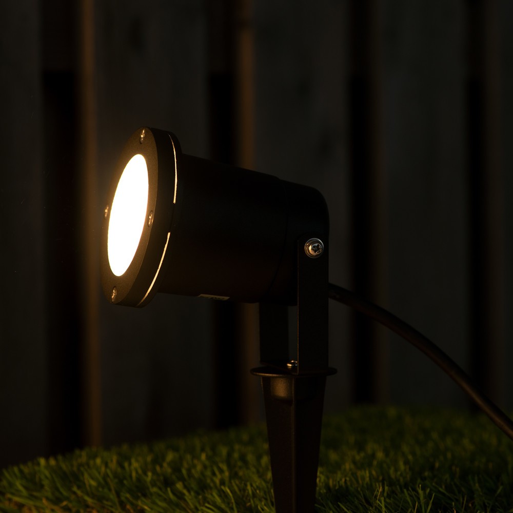 Produktabbildung Nr. 4: LED Outdoor-Einbaustrahler Samara - 1xGU10 IP54 - schwarz