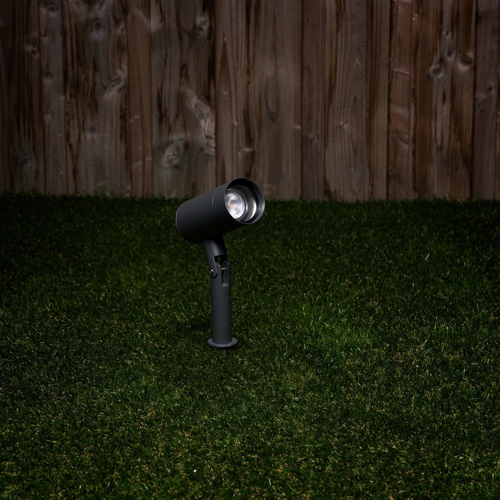 Produktabbildung Nr. 2: LED Outdoor-Licht mit Erdspieß Alden - 1xGU10 IP54 - anthrazit