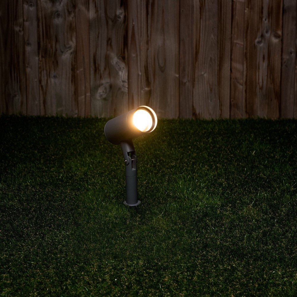 Produktabbildung Nr. 3: LED Outdoor-Licht mit Erdspieß Alden - 1xGU10 IP54 - anthrazit
