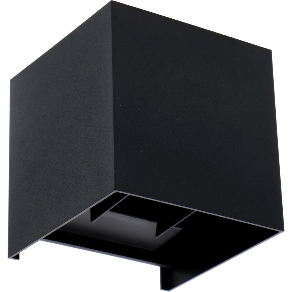 Produktabbildung: LED Outdoor-Wandleuchte Amarillo - 6W 420lm 1800-2700K IP65 - schwarz