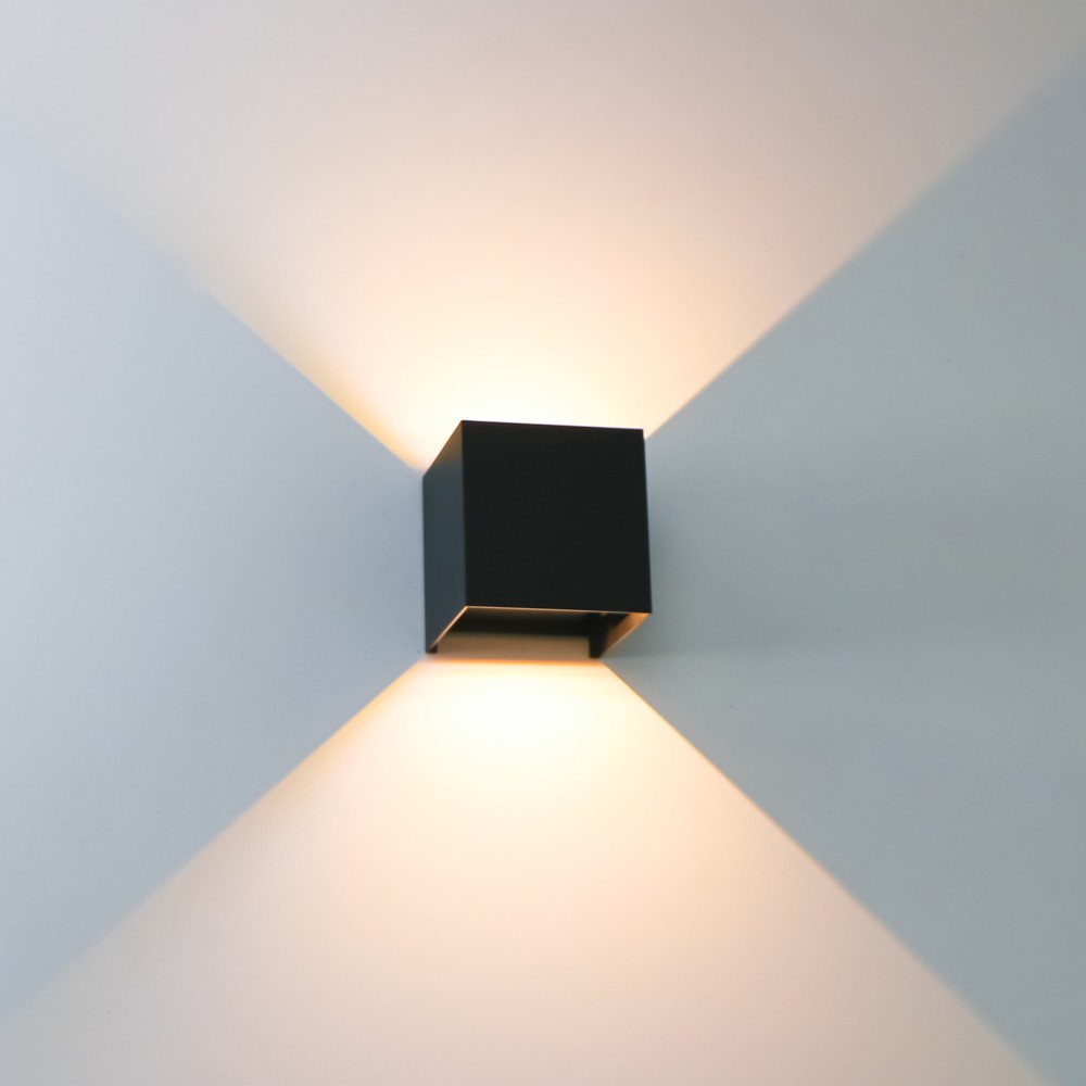 Produktabbildung Nr. 2: LED Outdoor-Wandleuchte Amarillo - 6W 420lm 1800-2700K IP65 - schwarz