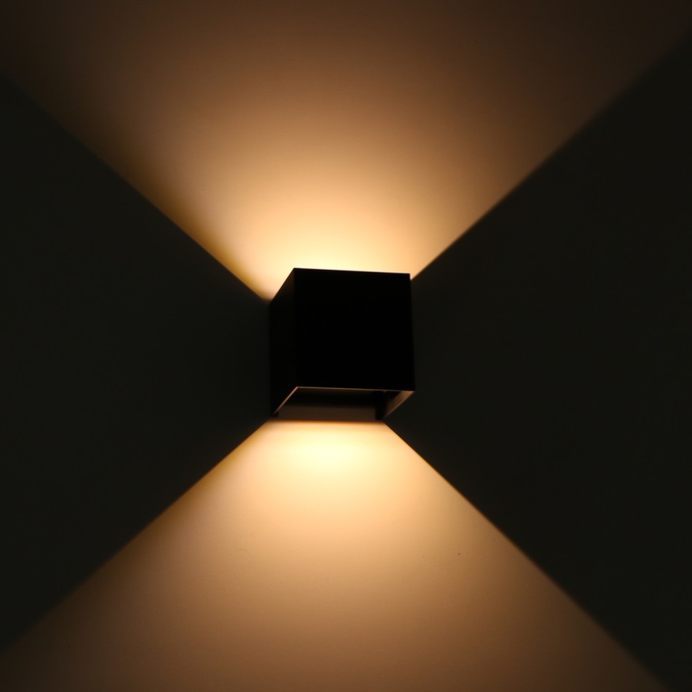 Produktabbildung Nr. 3: LED Outdoor-Wandleuchte Amarillo - 6W 420lm 1800-2700K IP65 - schwarz
