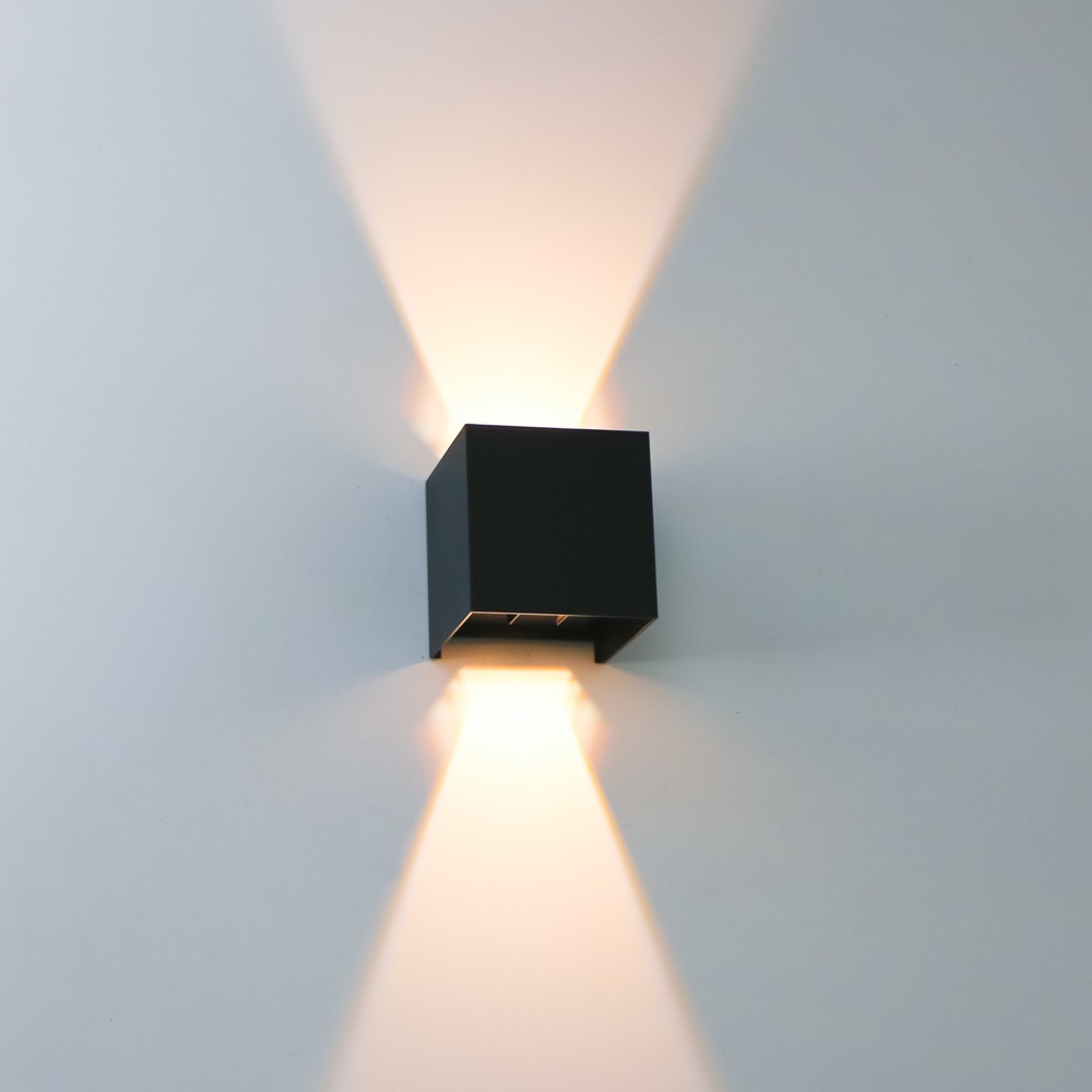 Produktabbildung Nr. 4: LED Outdoor-Wandleuchte Amarillo - 6W 420lm 1800-2700K IP65 - schwarz
