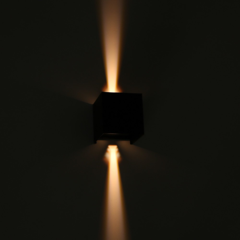 Produktabbildung Nr. 7: LED Outdoor-Wandleuchte Amarillo - 6W 420lm 1800-2700K IP65 - schwarz