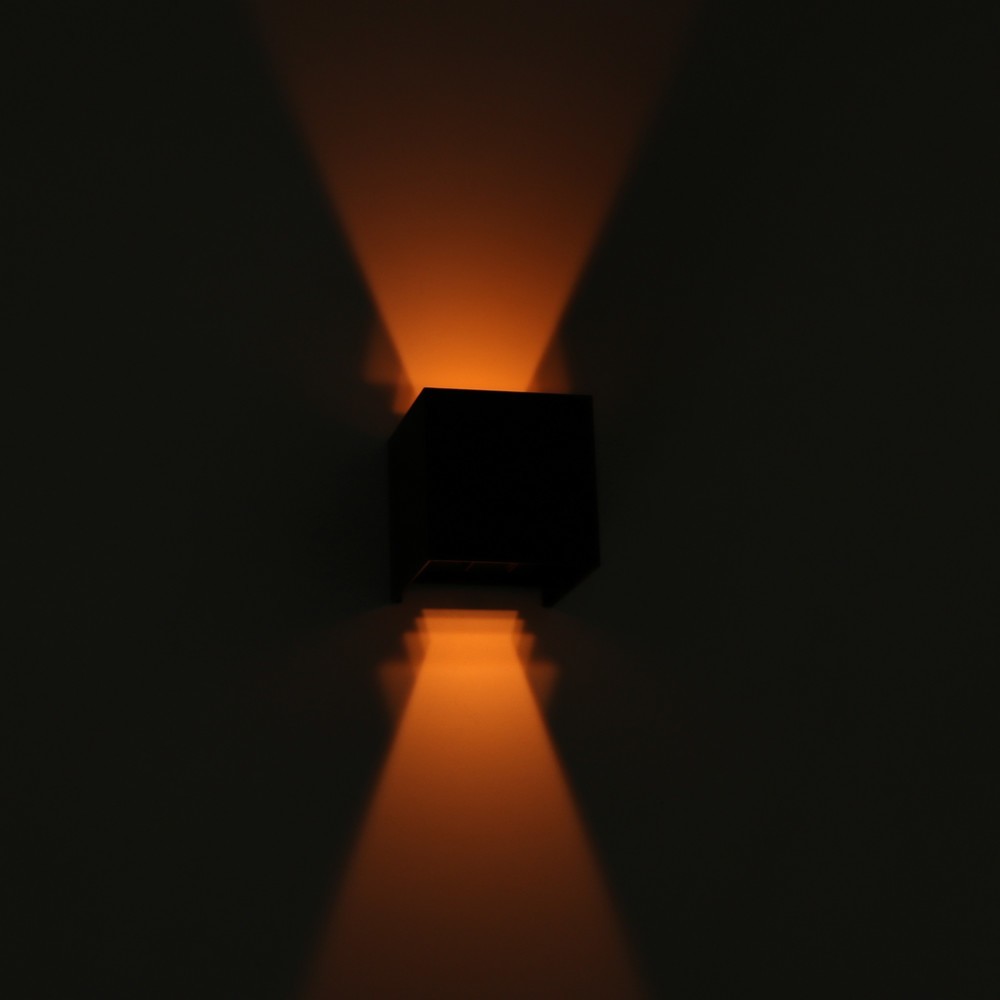 Produktabbildung Nr. 17: LED Outdoor-Wandleuchte Amarillo - 6W 420lm 1800-2700K IP65 - schwarz