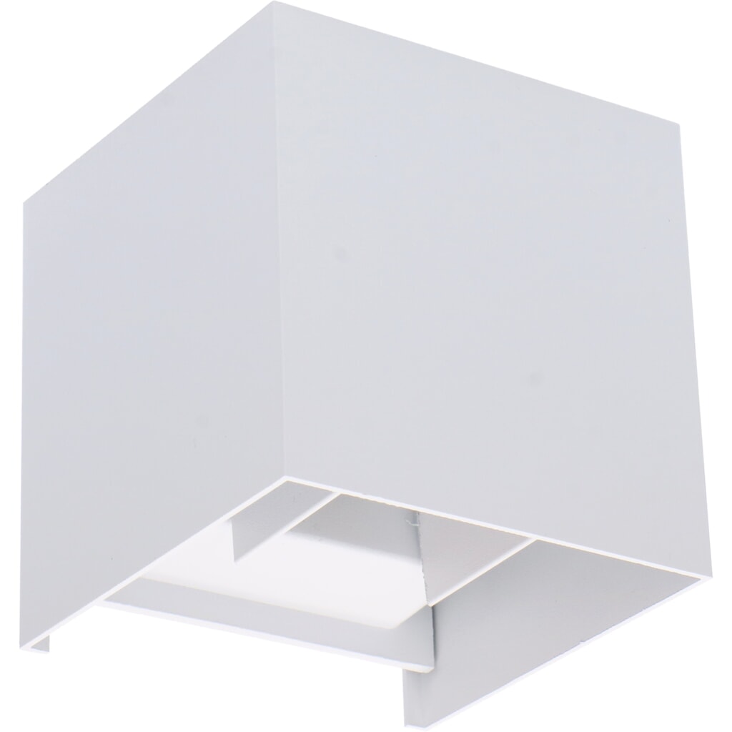 Produktabbildung Nr. 1: LED Outdoor-Wandleuchte Amarillo - 6W 450lm 2700K IP65 - weiß