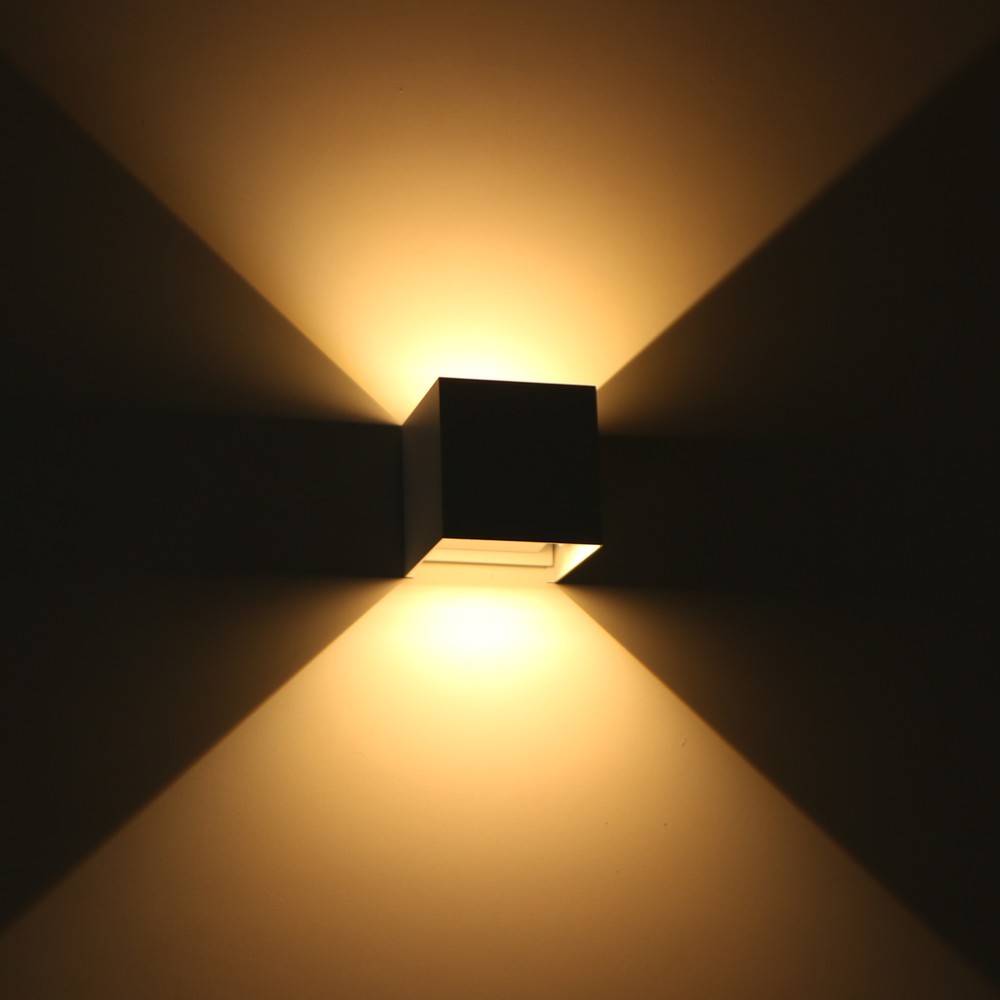 Produktabbildung Nr. 3: LED Outdoor-Wandleuchte Amarillo - 6W 450lm 2700K IP65 - weiß