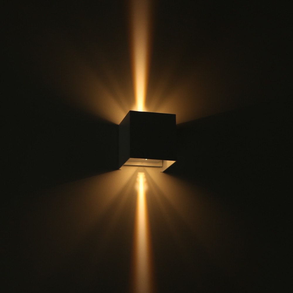 Produktabbildung Nr. 7: LED Outdoor-Wandleuchte Amarillo - 6W 450lm 2700K IP65 - weiß