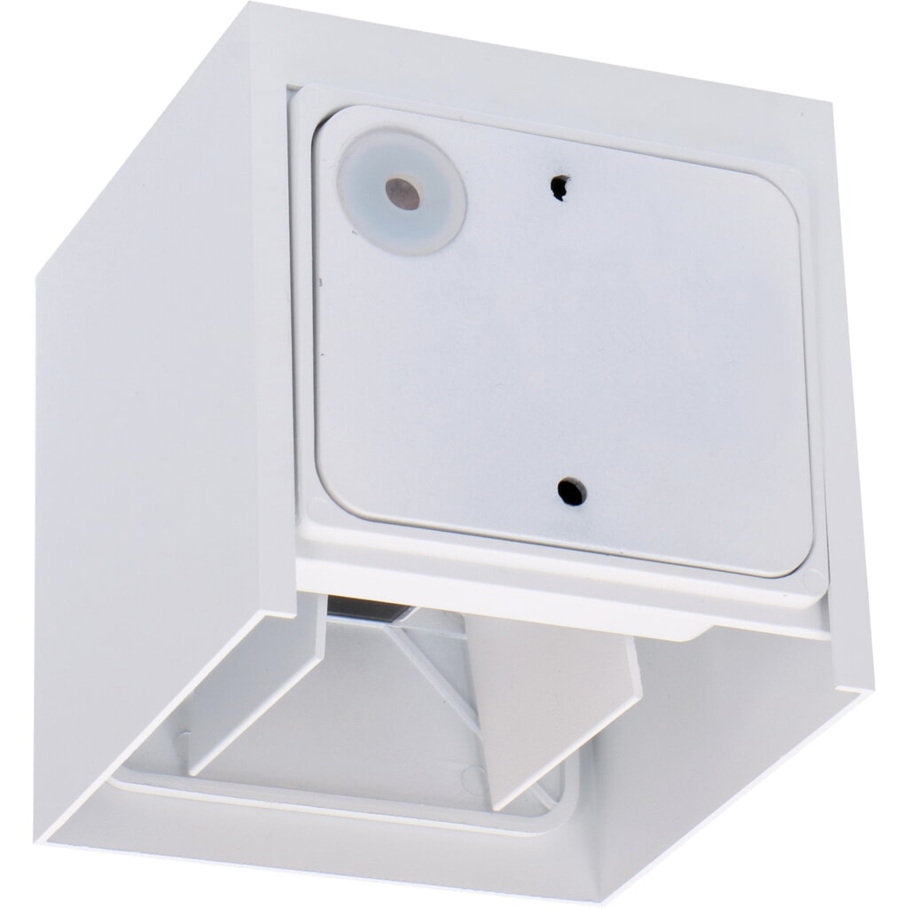 LED Outdoor-Wandleuchte Amarillo - 6W 450lm 2700K IP65 - weiß Produktabbildung Nr. 6: LED Outdoor-Wandleuchte Amarillo - 6W 450lm 2700K IP65 - weiß