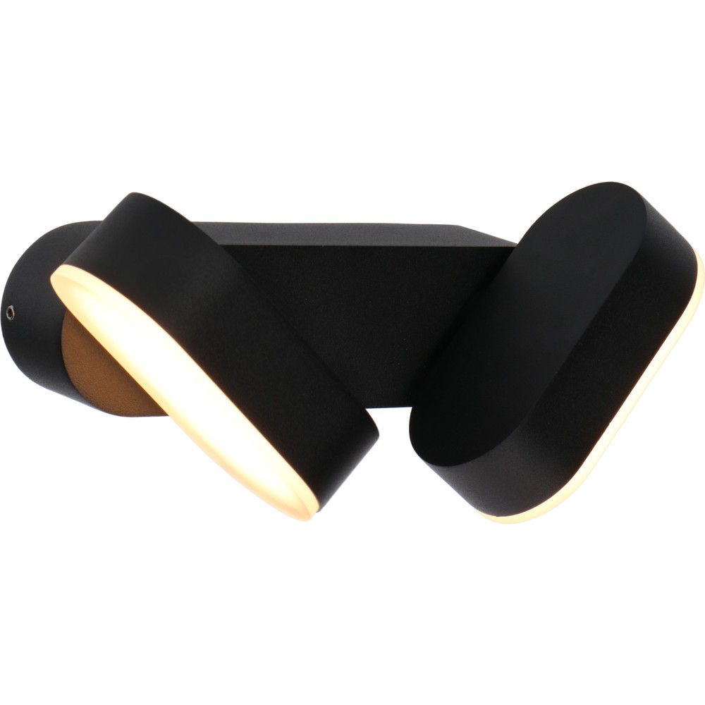 Produktabbildung Nr. 15: LED Outdoor-Wandleuchte Barcelona - 6W 570lm 2700K IP54 - schwarz