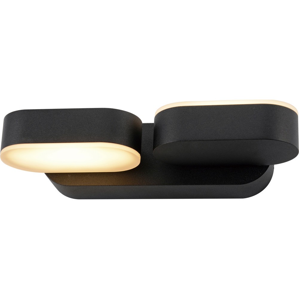 Produktabbildung Nr. 16: LED Outdoor-Wandleuchte Barcelona - 6W 570lm 2700K IP54 - schwarz