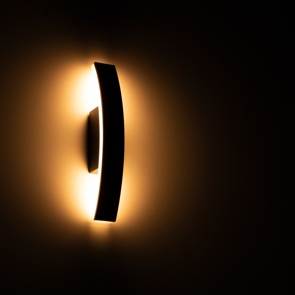 Produktabbildung Nr. 4: LED Outdoor-Wandleuchte Catalina - 7,5W 780lm 3000K IP54 - anthrazit