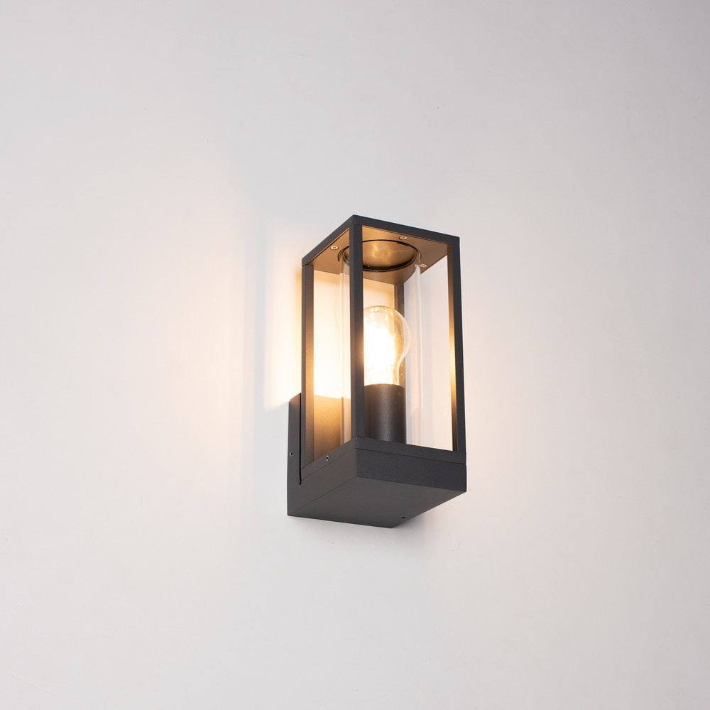 Produktabbildung Nr. 3: LED Outdoor-Wandleuchte Dakota - 1xE27 IP44 - anthrazit