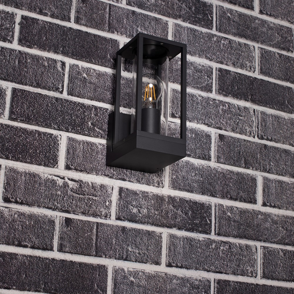 Produktabbildung Nr. 5: LED Outdoor-Wandleuchte Dakota - 1xE27 IP44 - anthrazit