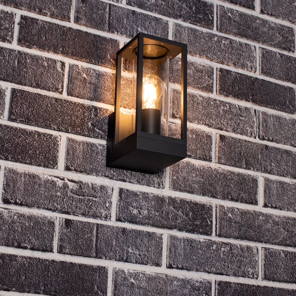 Produktabbildung Nr. 6: LED Outdoor-Wandleuchte Dakota - 1xE27 IP44 - anthrazit