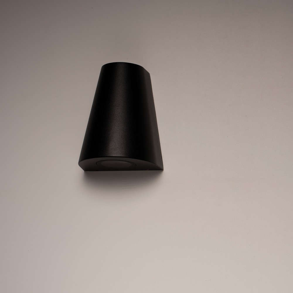 Produktabbildung Nr. 3: LED Outdoor-Wandleuchte Los Angeles - 2xGU10 IP44 - schwarz