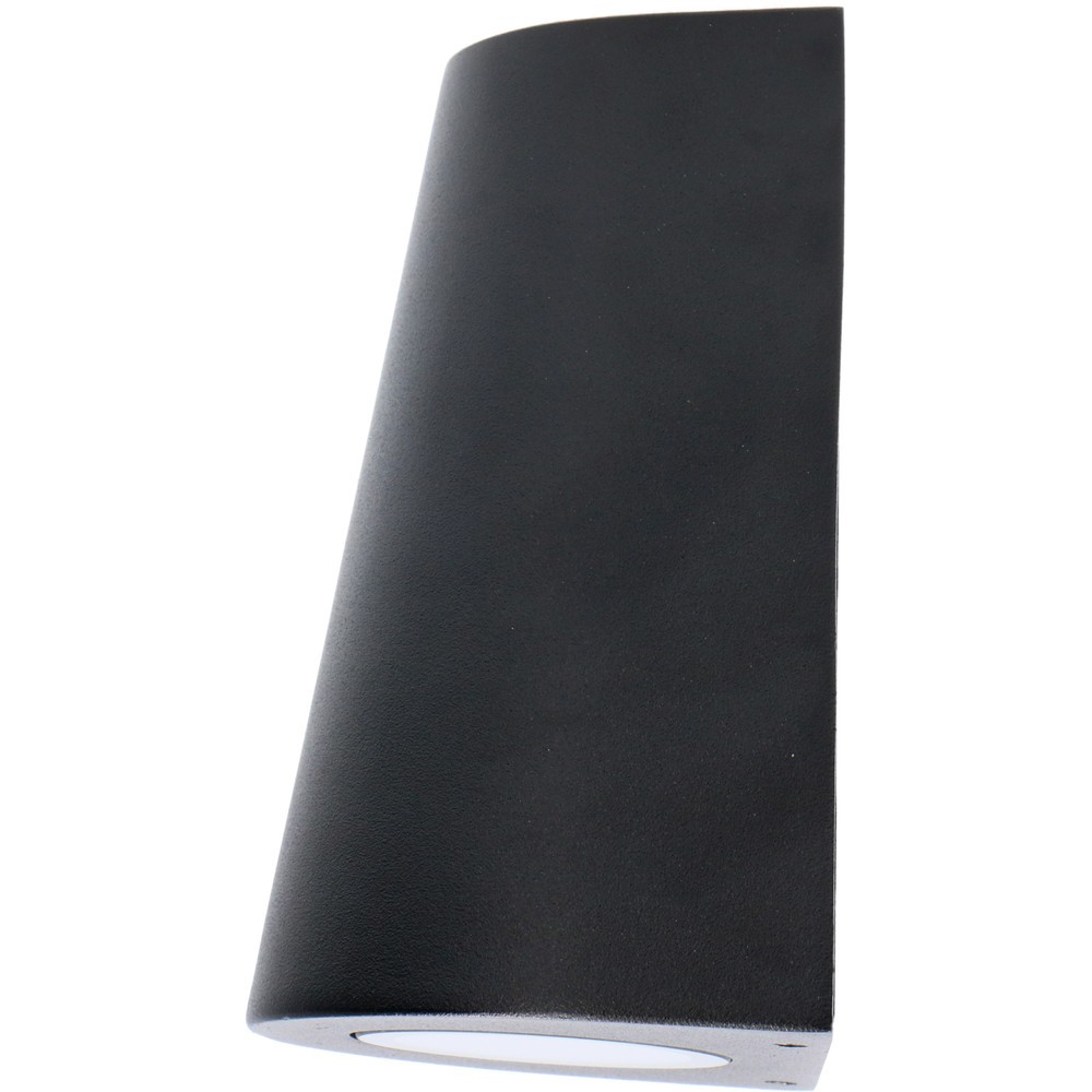 Produktabbildung Nr. 13: LED Outdoor-Wandleuchte Los Angeles - 2xGU10 IP44 - schwarz