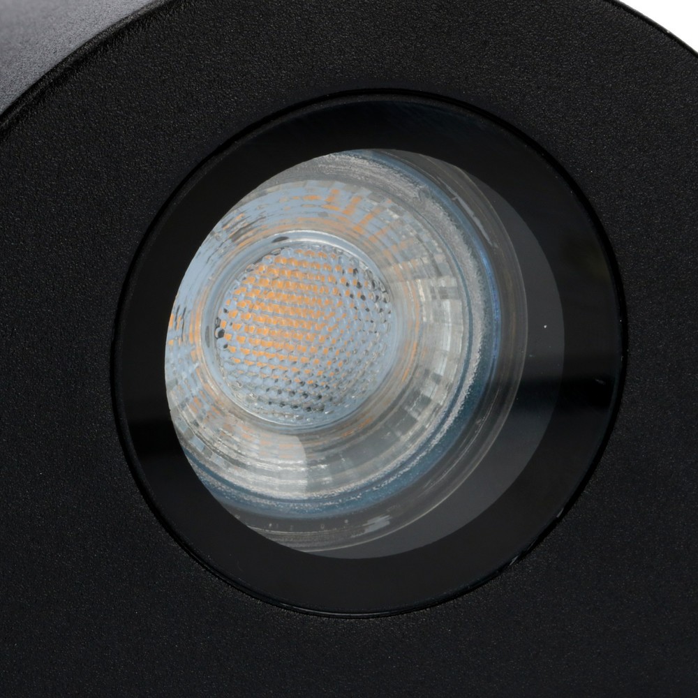 Produktabbildung Nr. 16: LED Outdoor-Wandleuchte Los Angeles - 2xGU10 IP44 - schwarz
