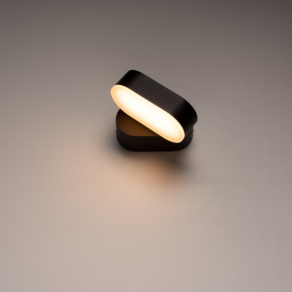 Produktabbildung Nr. 6: LED Outdoor-Wandleuchte Madrid - 6W 260lm 2700K IP54 - schwarz