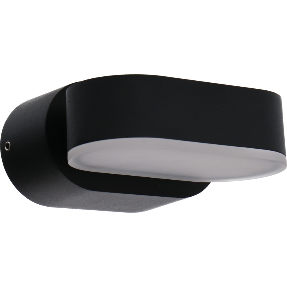 Produktabbildung Nr. 10: LED Outdoor-Wandleuchte Madrid - 6W 260lm 2700K IP54 - schwarz