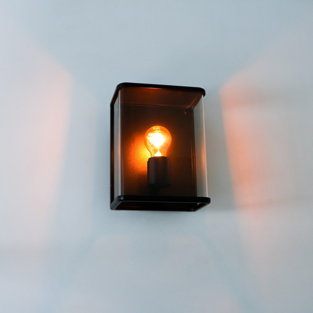 Produktabbildung Nr. 2: LED Outdoor-Wandleuchte Paxton - 1xE27 IP44 - schwarz