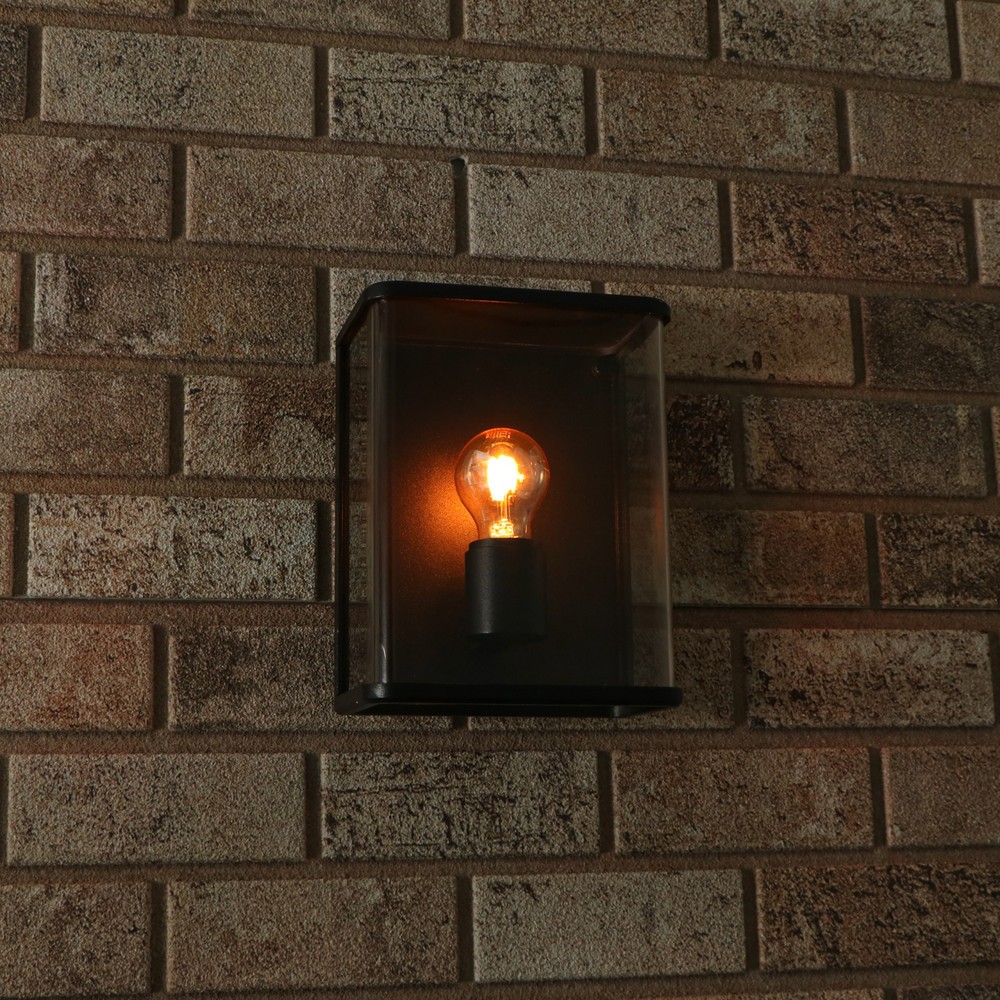 Produktabbildung Nr. 4: LED Outdoor-Wandleuchte Paxton - 1xE27 IP44 - schwarz