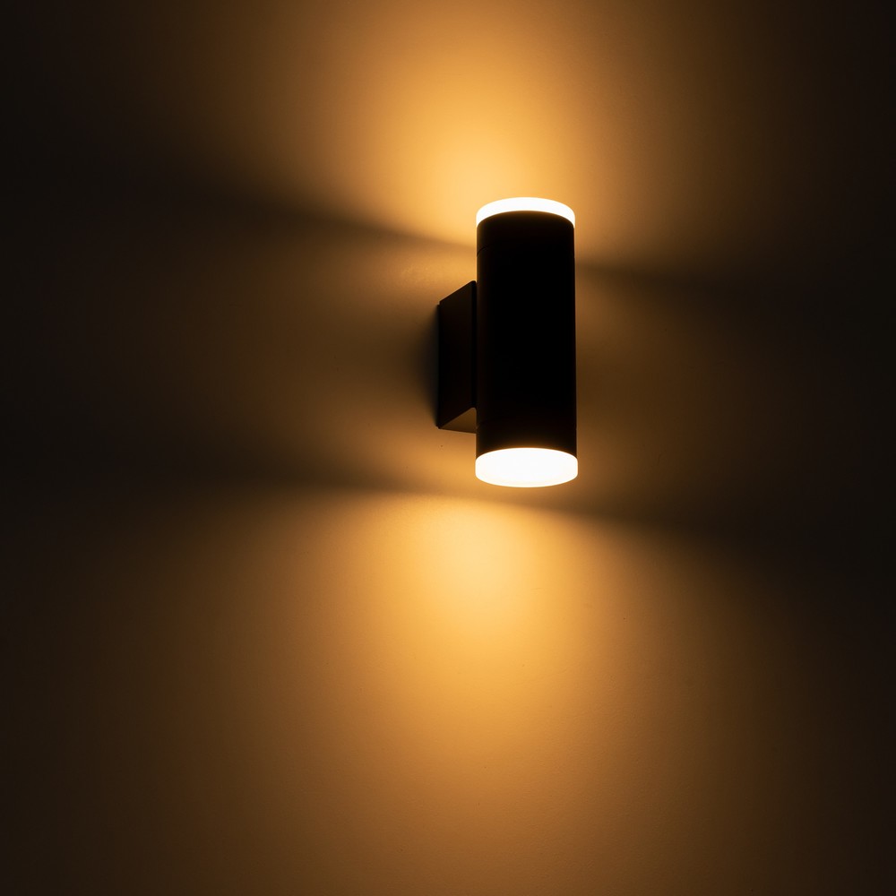 Produktabbildung Nr. 4: LED Outdoor-Wandleuchte Quinton - 2xGU10 IP44 - anthrazit