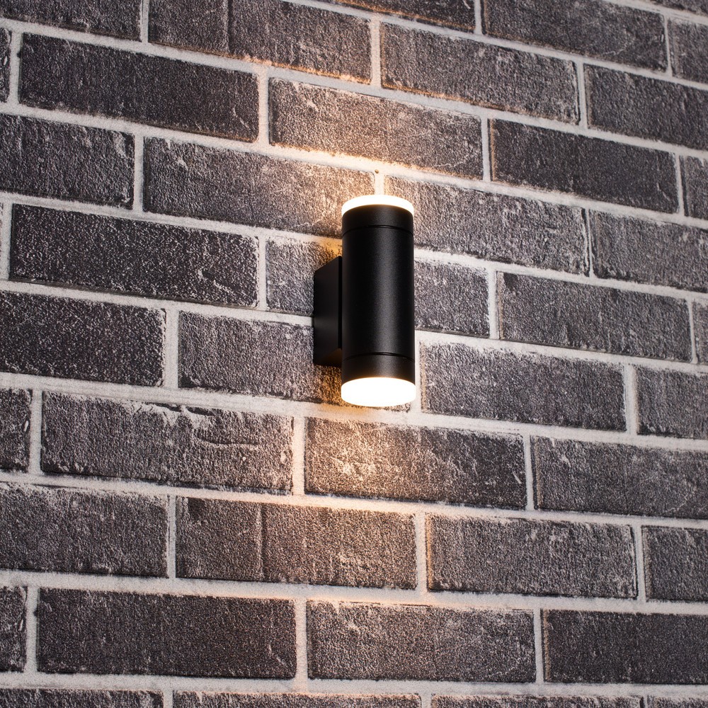 Produktabbildung Nr. 6: LED Outdoor-Wandleuchte Quinton - 2xGU10 IP44 - anthrazit