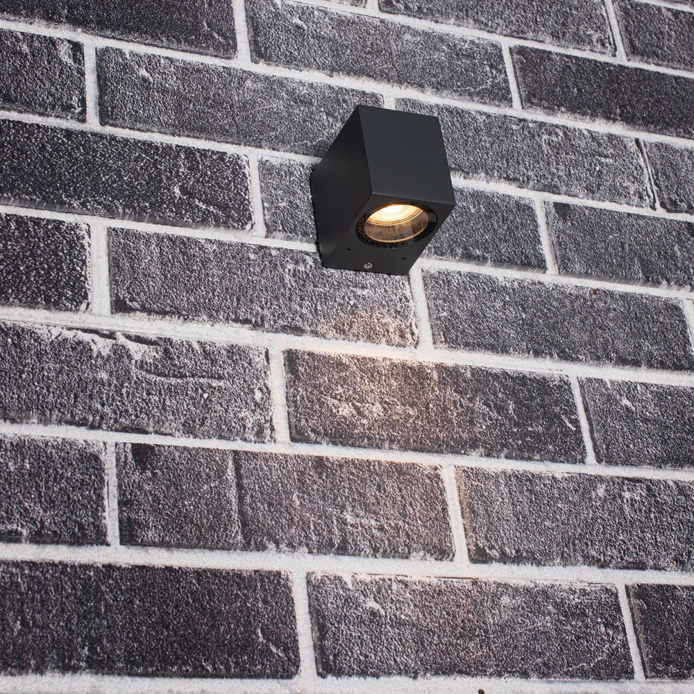 Produktabbildung Nr. 6: LED Outdoor-Wandleuchte San Diego - 1xGU10 IP44 - anthrazit