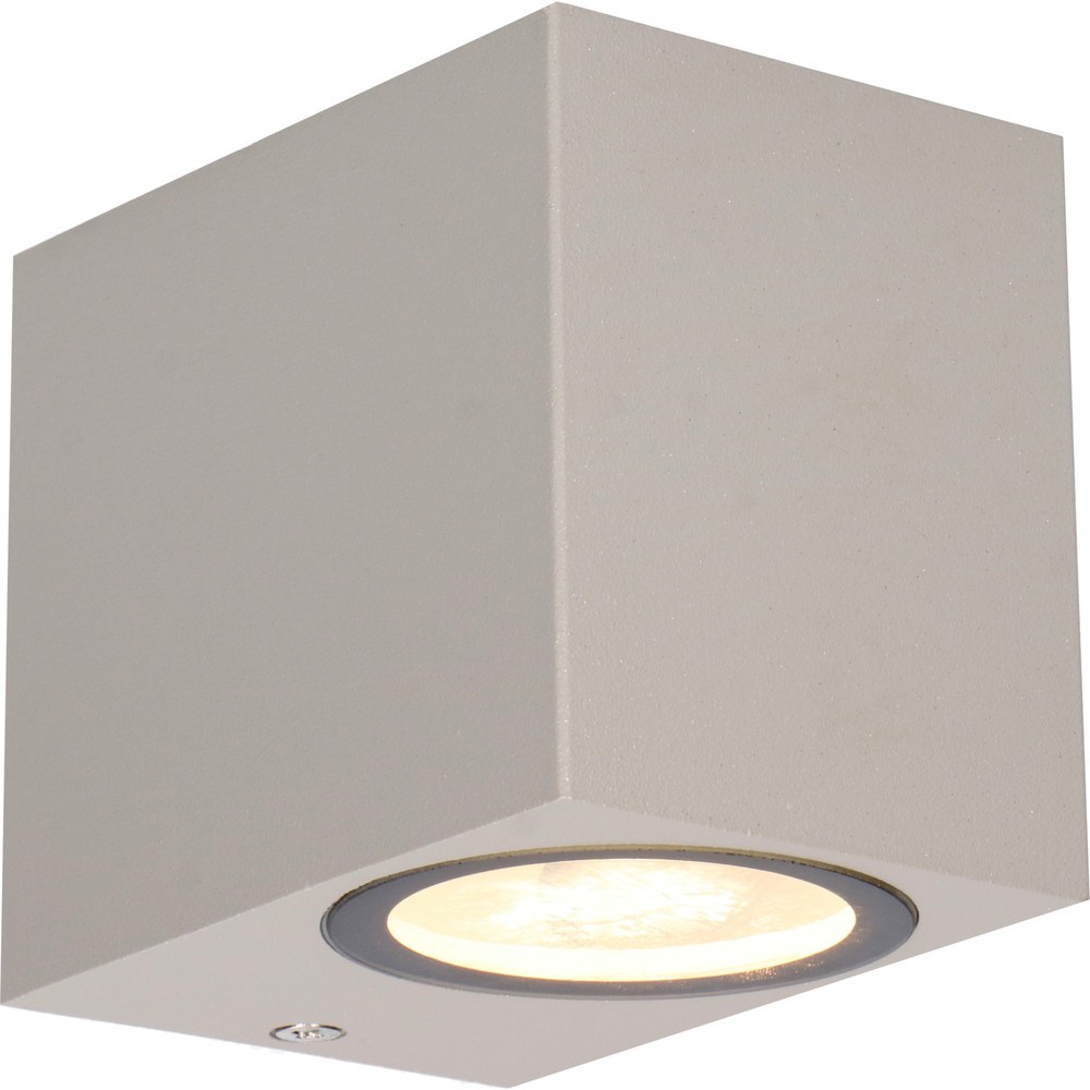 Produktabbildung: LED Outdoor-Wandleuchte San Diego - 1xGU10 IP44 - grau