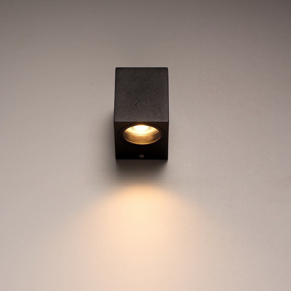 Produktabbildung Nr. 3: LED Outdoor-Wandleuchte San Diego - 1xGU10 IP44 - schwarz