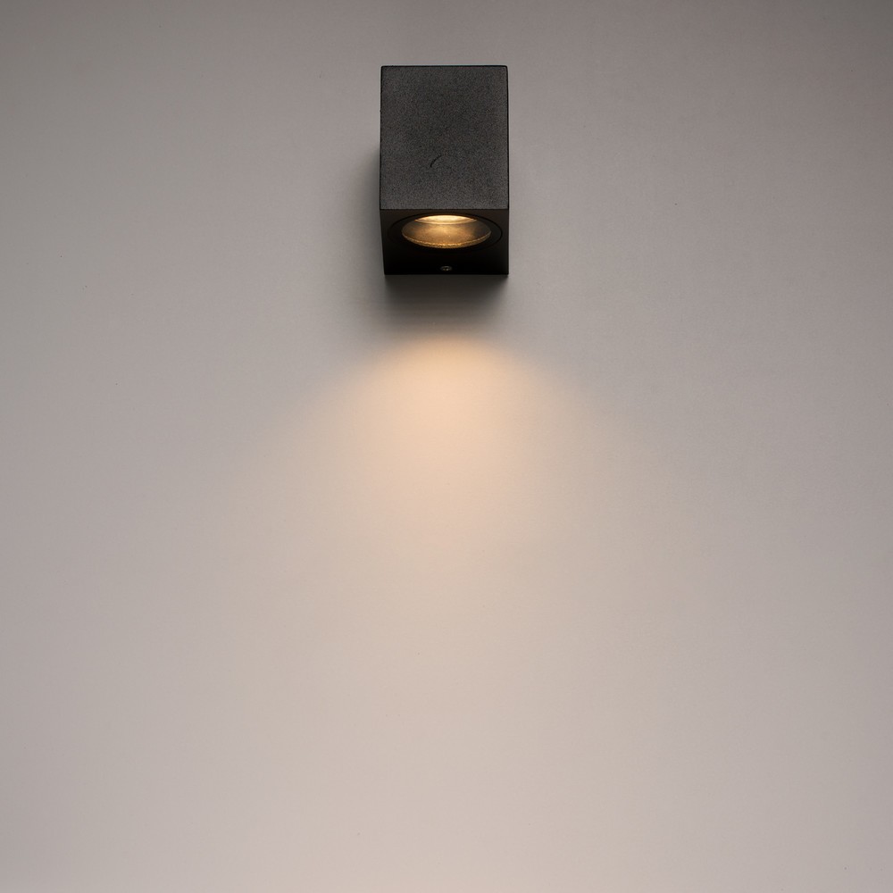 Produktabbildung Nr. 4: LED Outdoor-Wandleuchte San Diego - 1xGU10 IP44 - schwarz