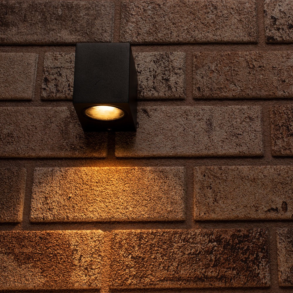 Produktabbildung Nr. 6: LED Outdoor-Wandleuchte San Diego - 1xGU10 IP44 - schwarz