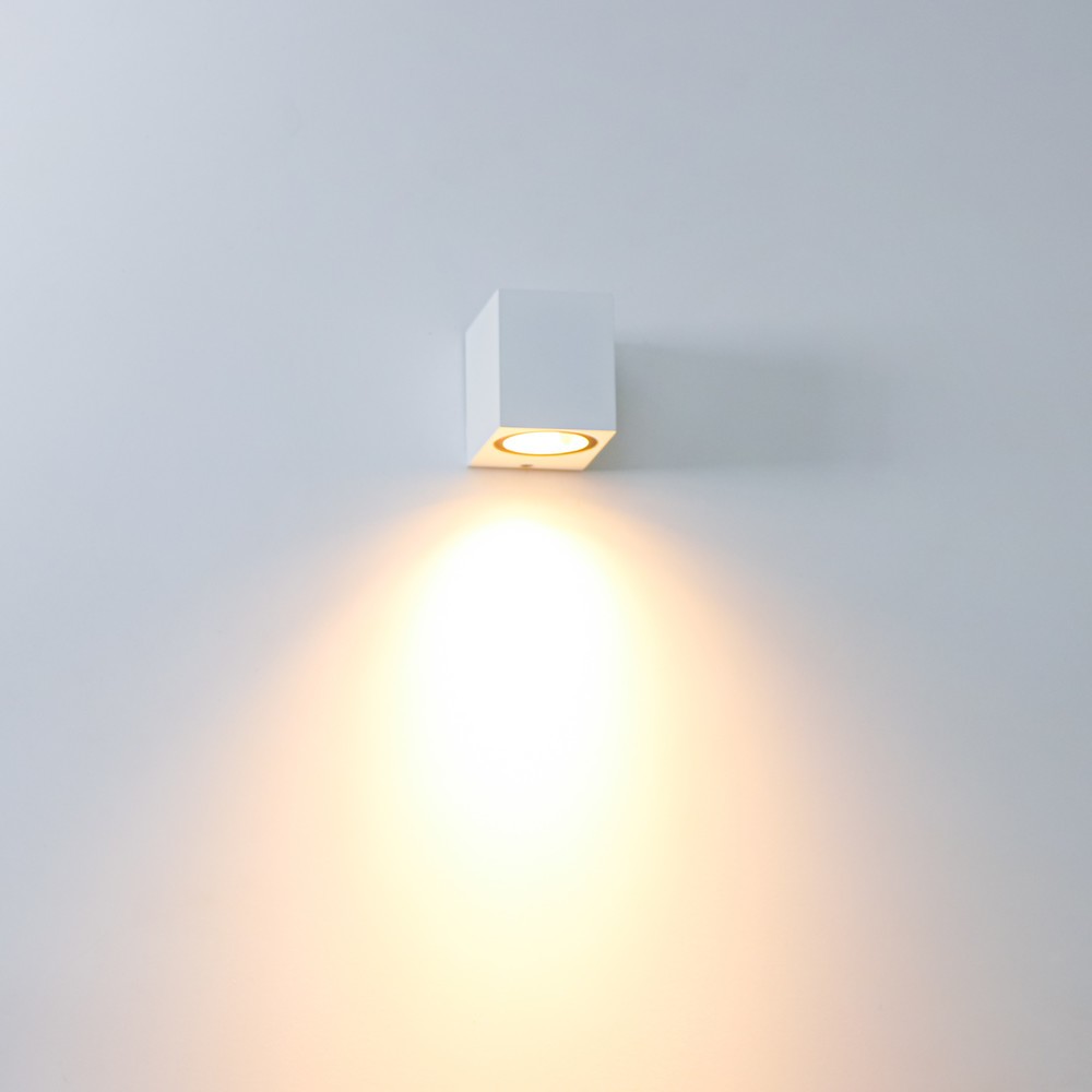 Produktabbildung Nr. 2: LED Outdoor-Wandleuchte San Diego - 1xGU10 IP44 - weiß