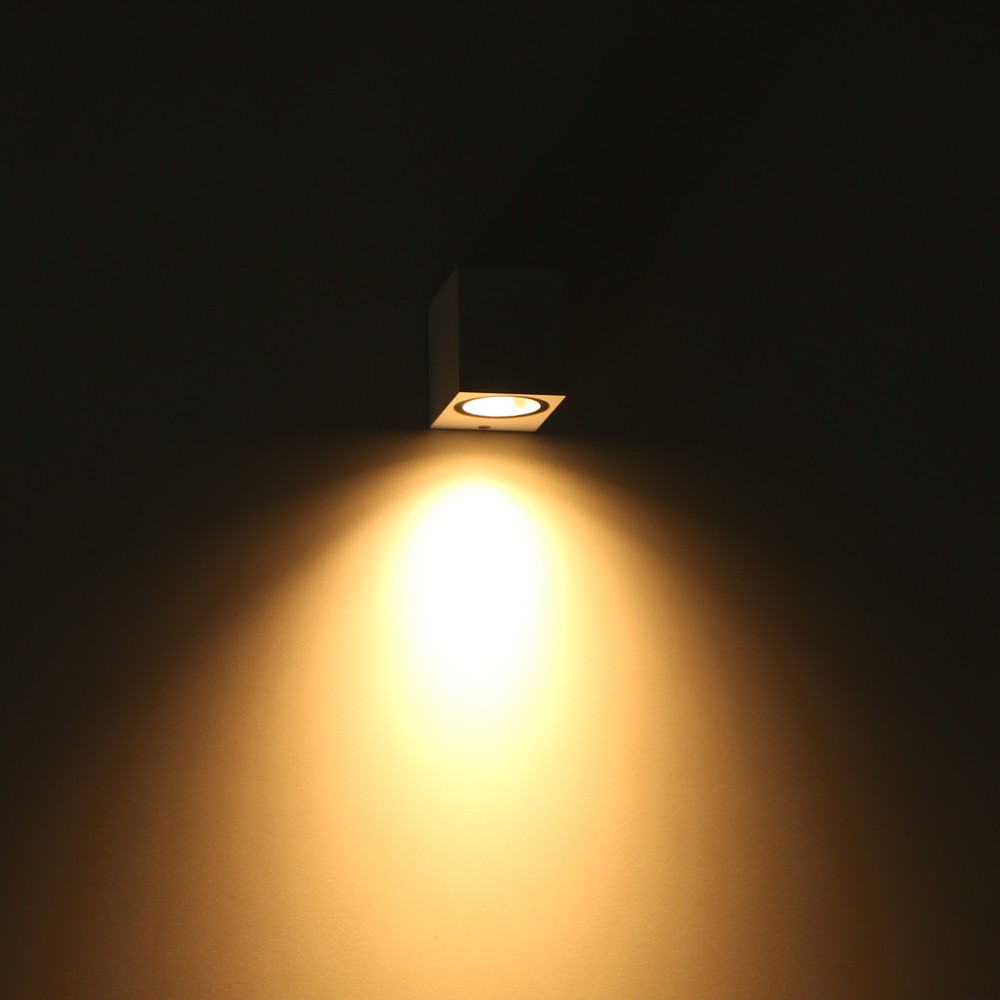Produktabbildung Nr. 3: LED Outdoor-Wandleuchte San Diego - 1xGU10 IP44 - weiß