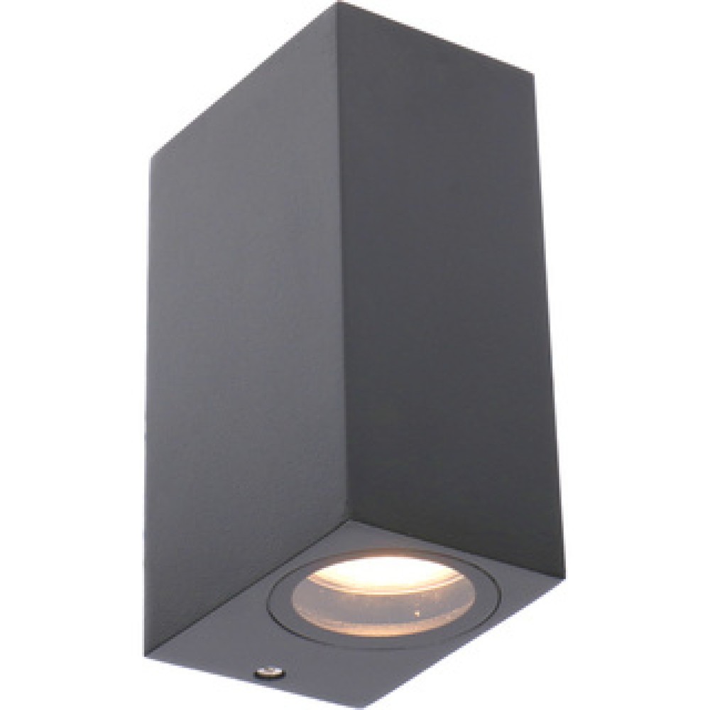 Produktabbildung: LED Outdoor-Wandleuchte San Francisco - 2xGU10 IP44  - anthrazit
