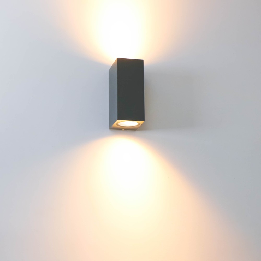 Produktabbildung Nr. 2: LED Outdoor-Wandleuchte San Francisco - 2xGU10 IP44  - anthrazit