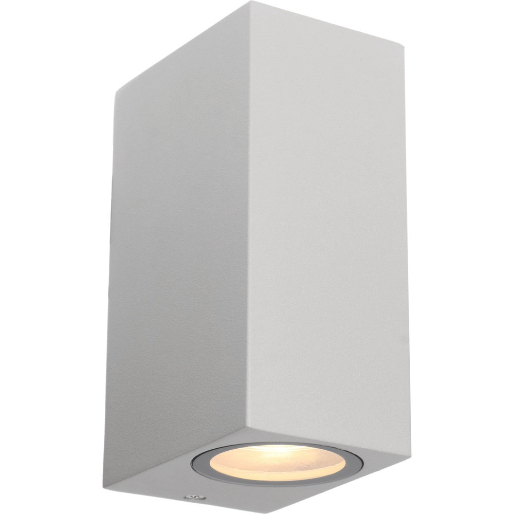 Produktabbildung: LED Outdoor-Wandleuchte San Francisco - 2xGU10 IP44 - grau