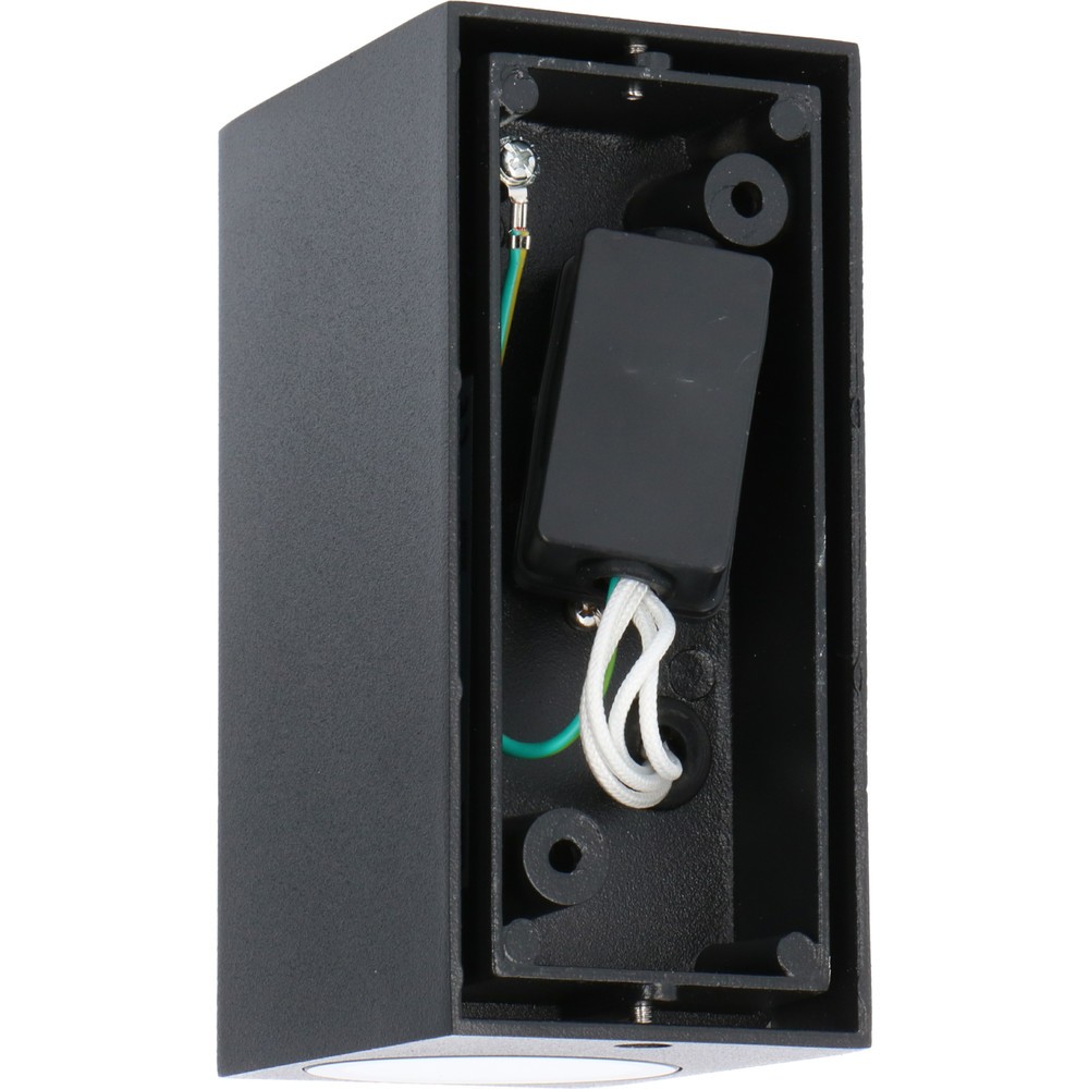 Produktabbildung Nr. 8: LED Outdoor-Wandleuchte San Francisco - 2xGU10 IP44 - schwarz
