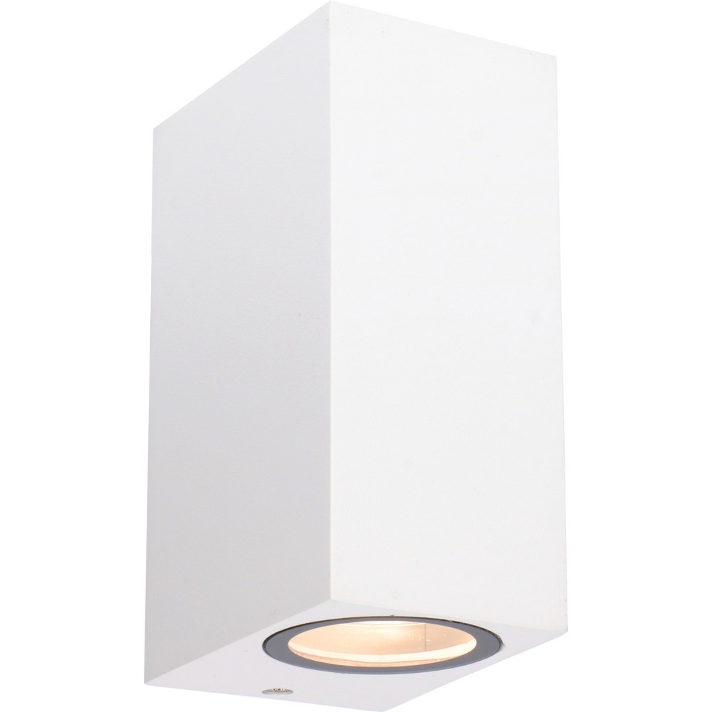 Produktabbildung: LED Outdoor-Wandleuchte San Francisco - 2xGU10 IP44 - weiß