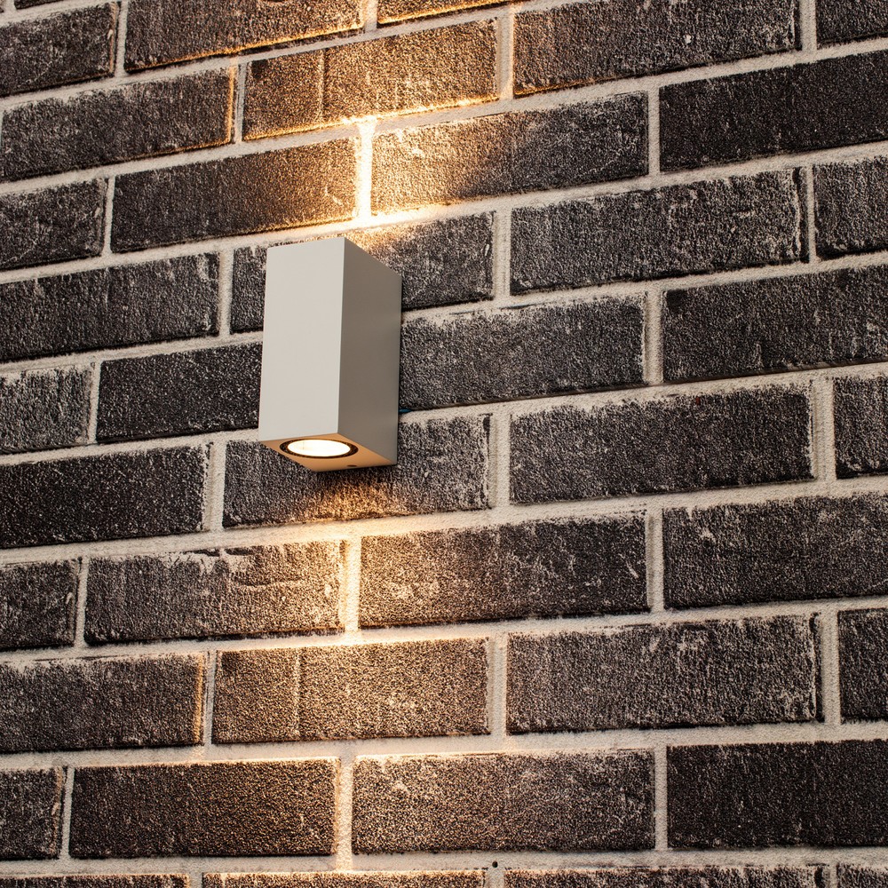 Produktabbildung Nr. 4: LED Outdoor-Wandleuchte San Francisco - 2xGU10 IP44 - weiß