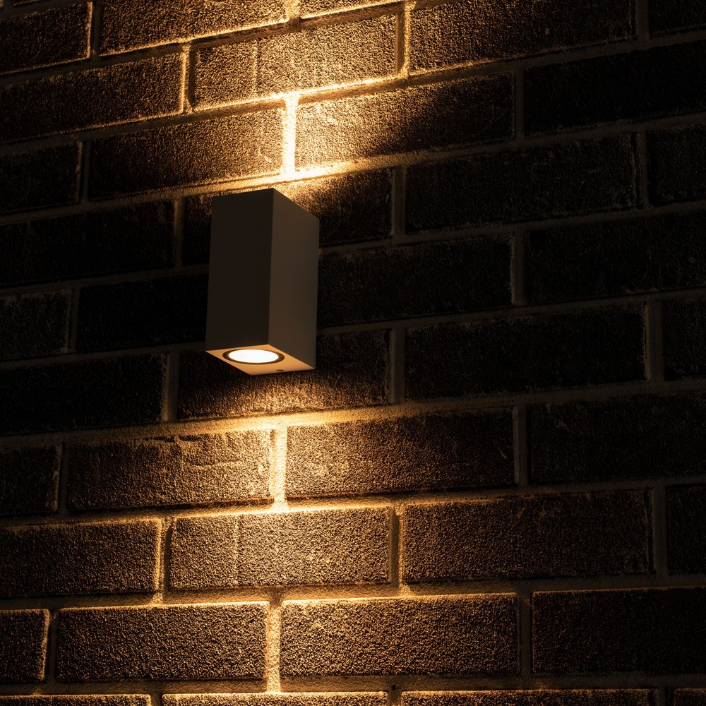 Produktabbildung Nr. 6: LED Outdoor-Wandleuchte San Francisco - 2xGU10 IP44 - weiß